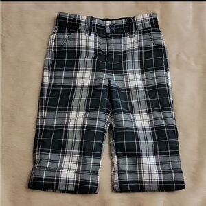 Janie AND JACK BLUE TARTAN PLAID WOOL PANTS, SIZE 6-12 MONTHS